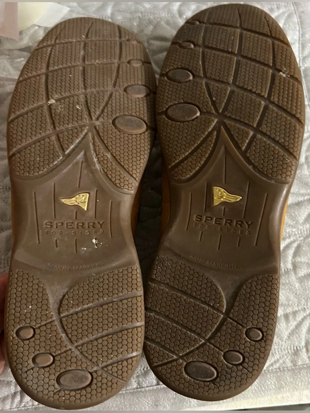 Sperry Gold Cup ASV Boat Shoes Men’s Sz 12 Brown Leather STS19475 Worn Once